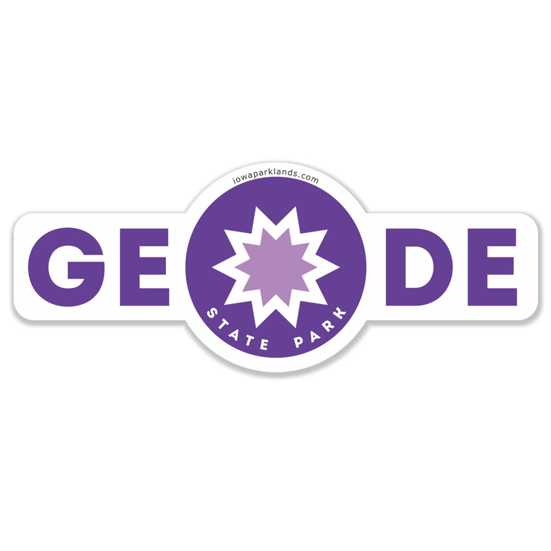 Geode State Park Sticker