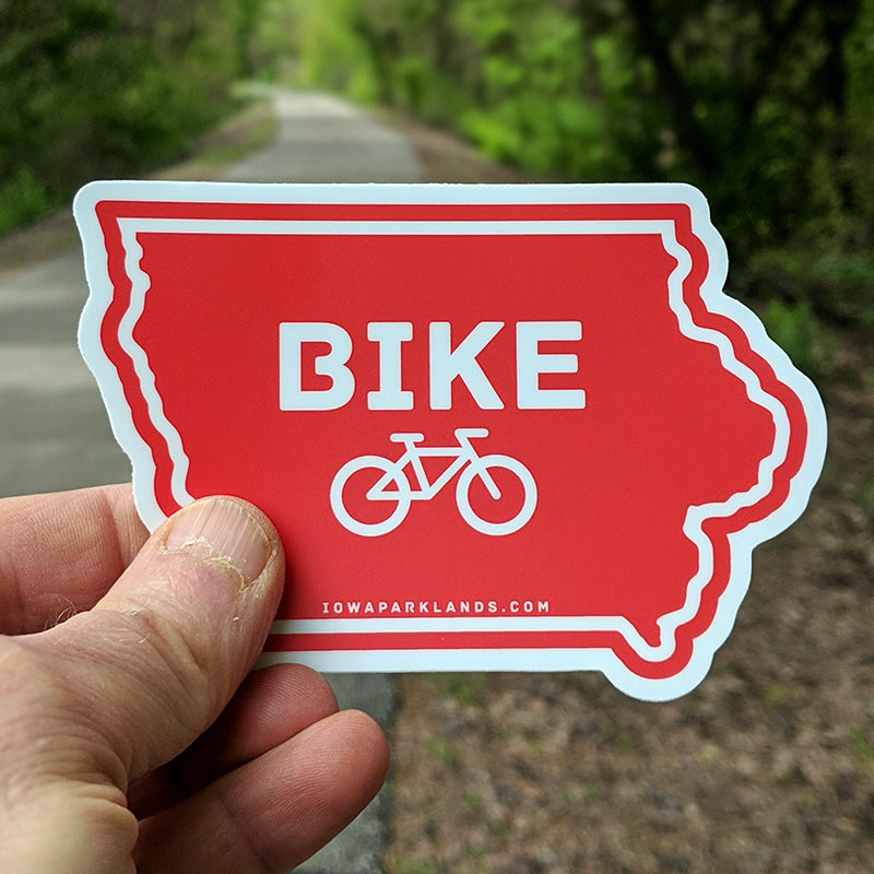 Iowa State Bike Sticker