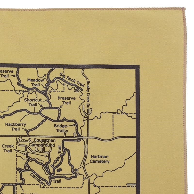 Brushy Creek State Recreation Area Trail Map Bandanna
