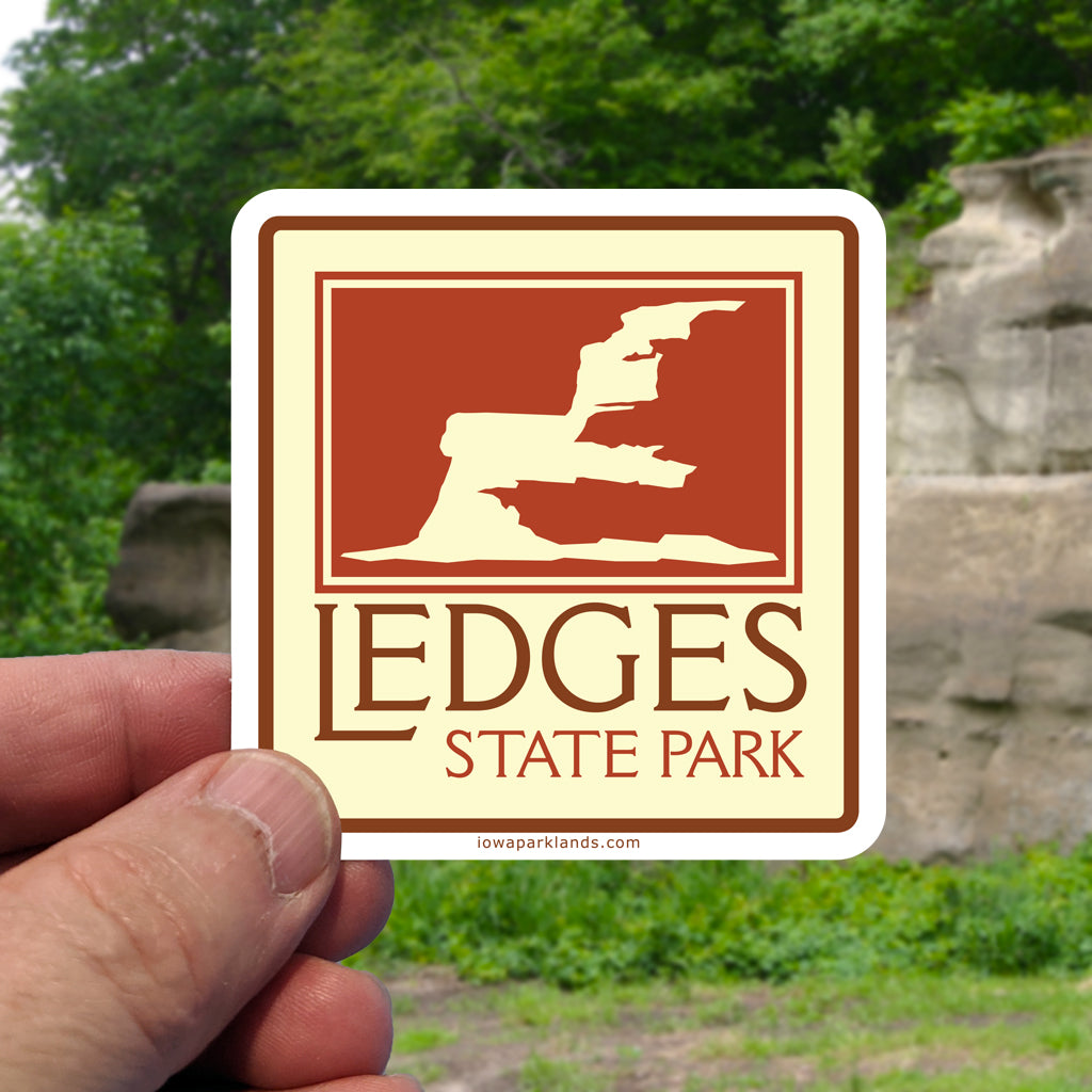 Ledges State Park Sticker