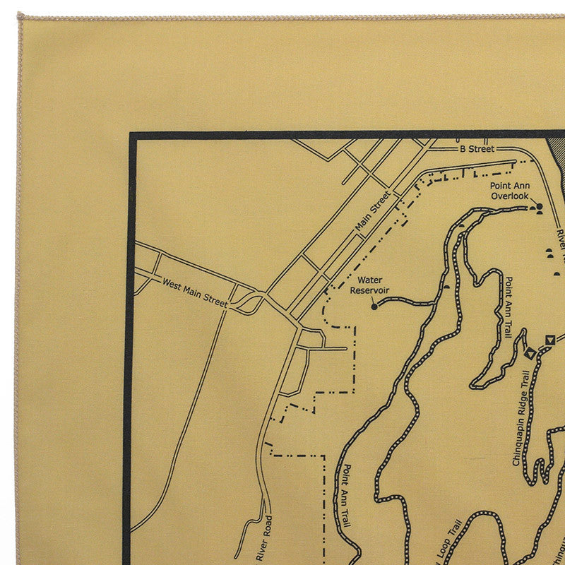 Pikes Peak State Park Trail Map Bandanna
