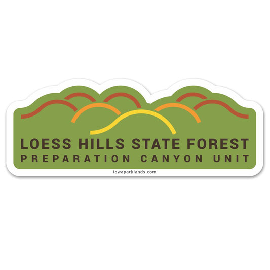 Loess Hills State Forest, Preparation Canyon Unit Sticker