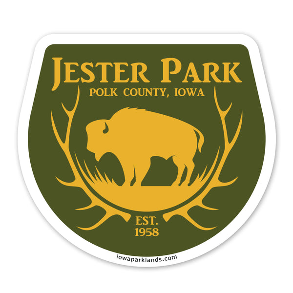 Jester County Park Sticker