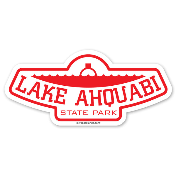Lake Ahquabi State Park Sticker
