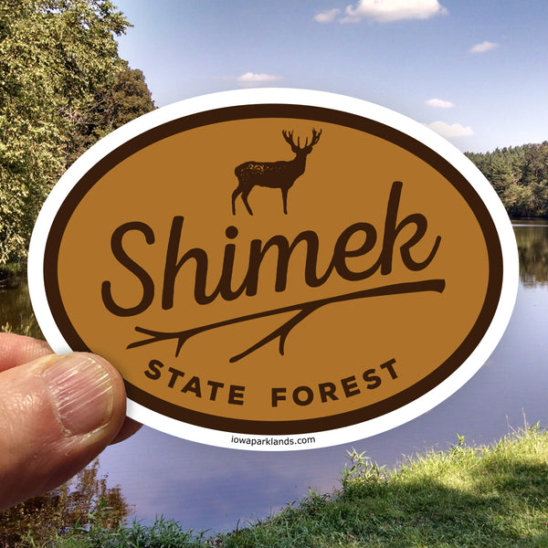 Shimek State Forest Sticker