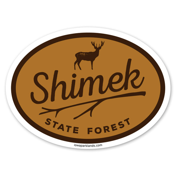 Shimek State Forest Sticker