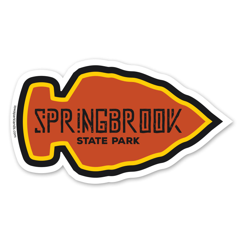 Springbrook Poster Springbrook State Park Sticker – Iowa Parklands