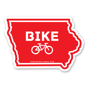 Iowa State Bike Sticker