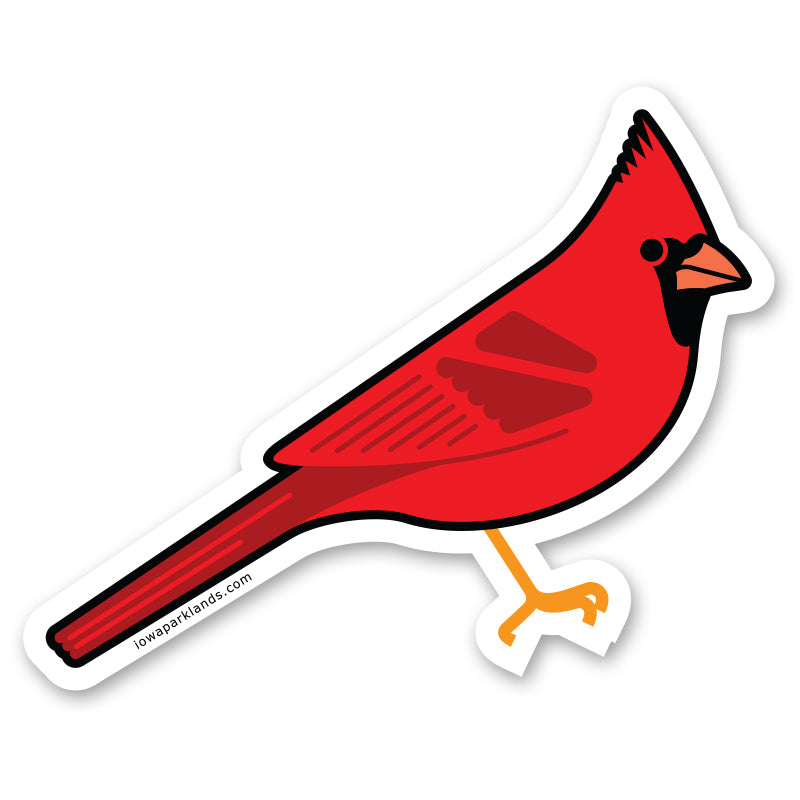 Northern Cardinal Sticker
