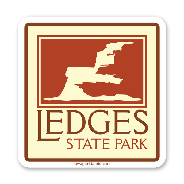 Ledges State Park Sticker