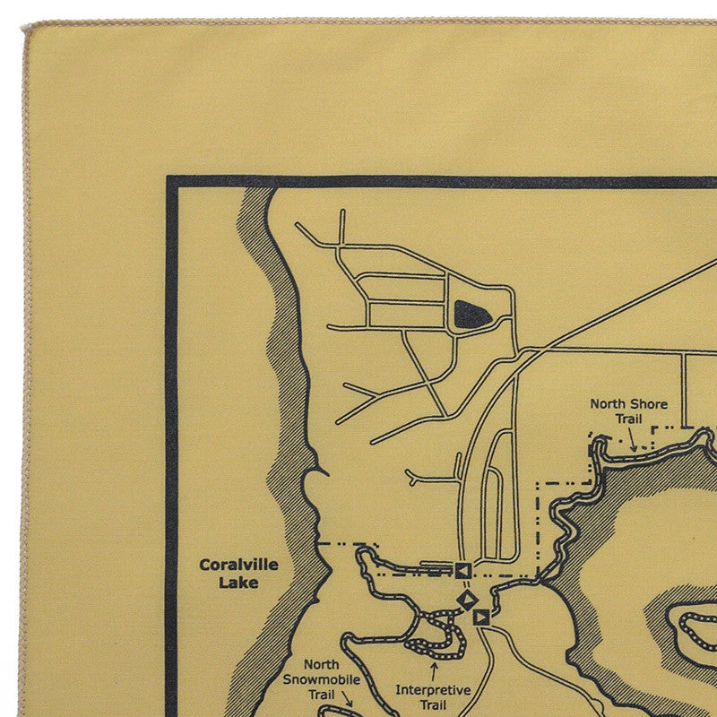 Macbride State Park Trail Map Bandanna