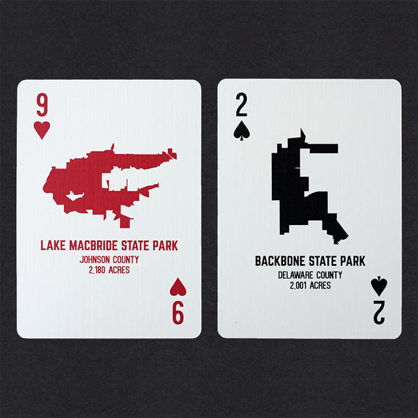 Iowa State Park Playing Cards