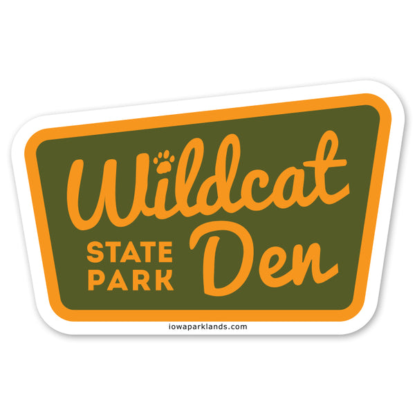 Wildcat Den State Park Sticker