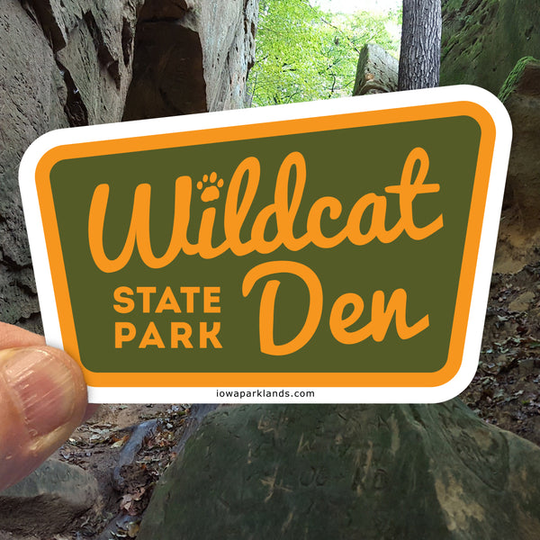 Wildcat Den State Park Sticker